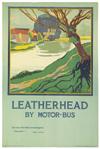 F. GREGORY BROWN (1887-1941). [BY MOTOR-BUS.] Group of 3 posters. 1920-1922. Each approximately 30x20 inches, 76x51 cm.